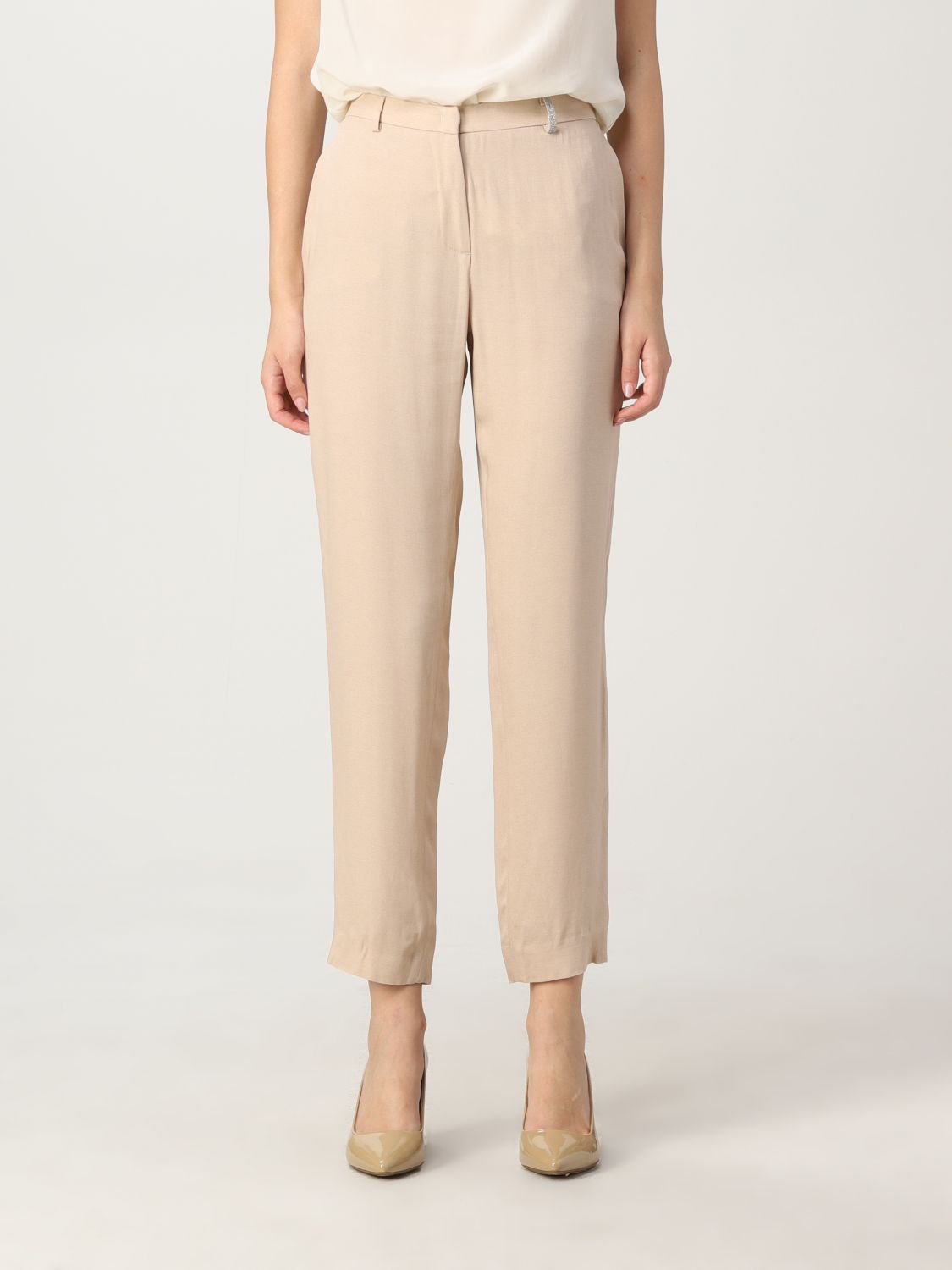 Fabiana Filippi Trousers FABIANA FILIPPI Woman colour Pink