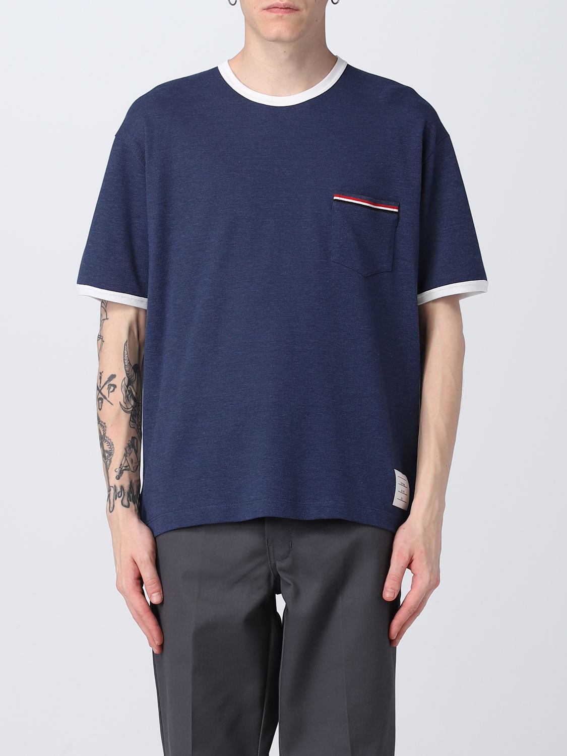 Thom Browne T-Shirt THOM BROWNE Men colour Blue