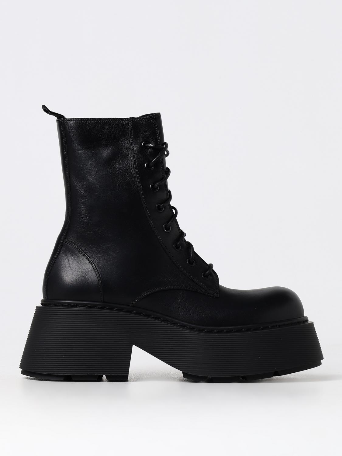 Vic Matié Flat Ankle Boots VIC MATIÉ Woman color Black