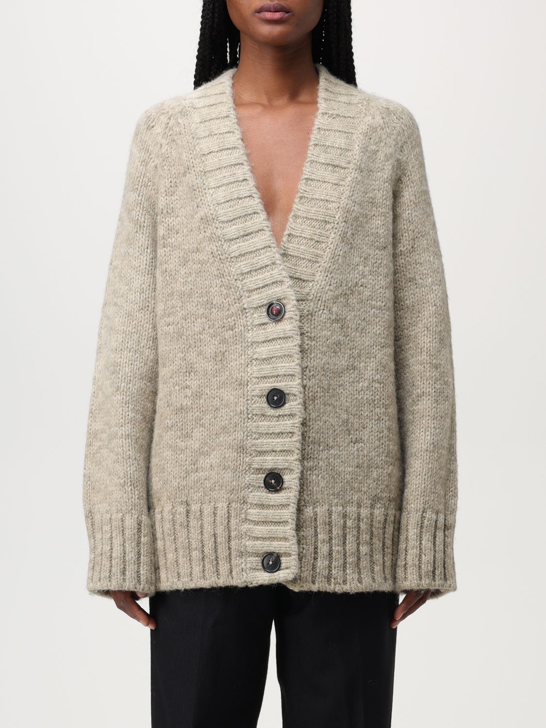 Maison Margiela Cardigan MAISON MARGIELA Woman colour Green