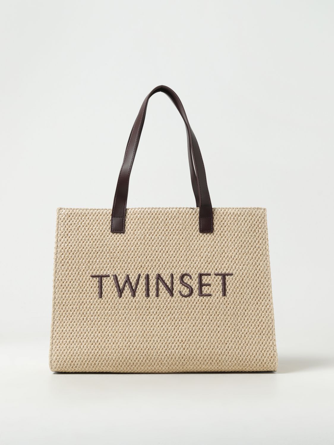 Twinset Tote Bags TWINSET Woman colour Natural