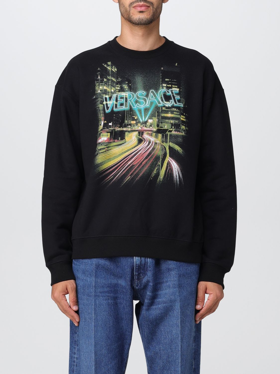 Versace Sweatshirt VERSACE Men colour Black