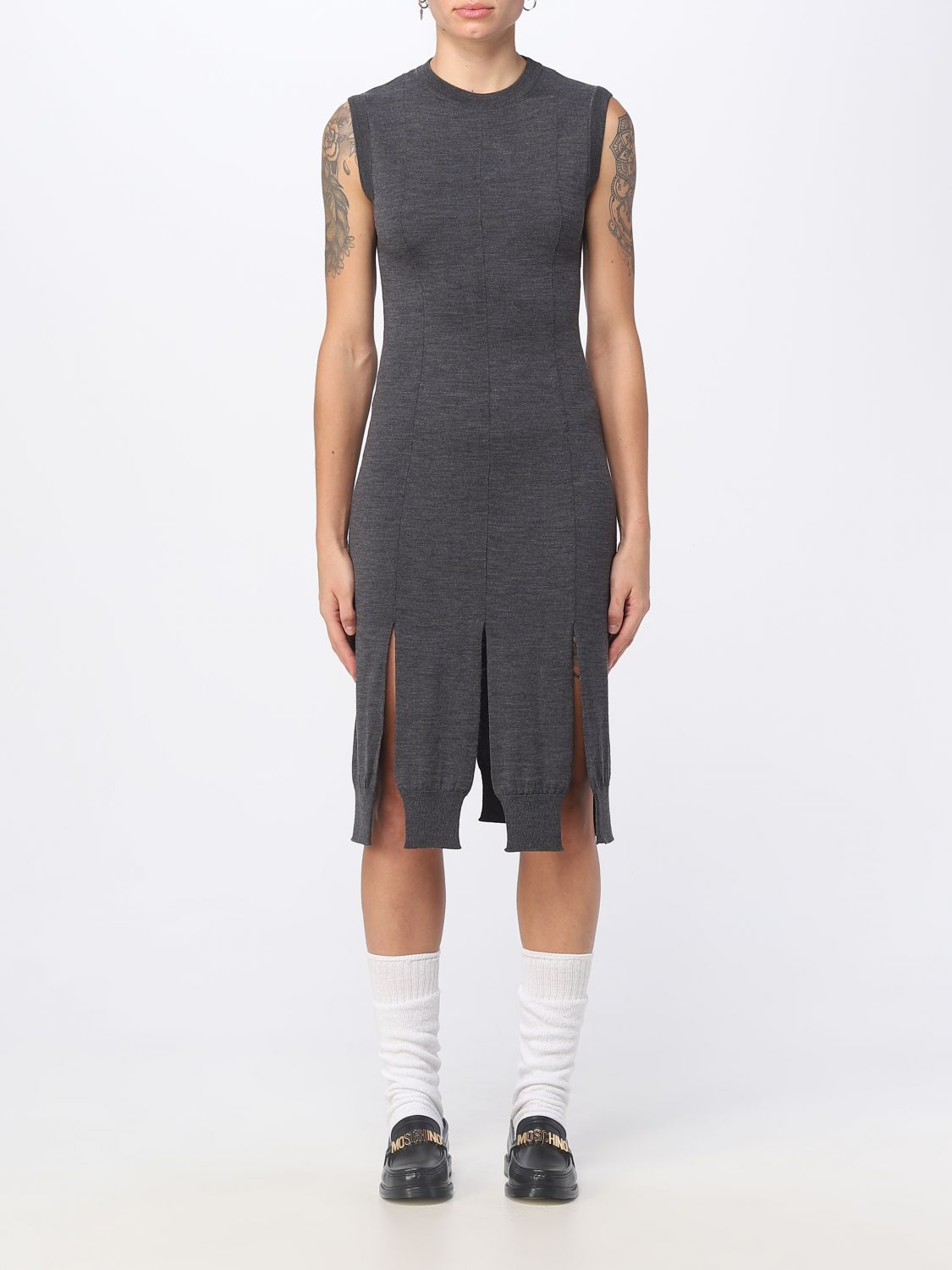 Moschino Couture Dress MOSCHINO COUTURE Woman colour Grey