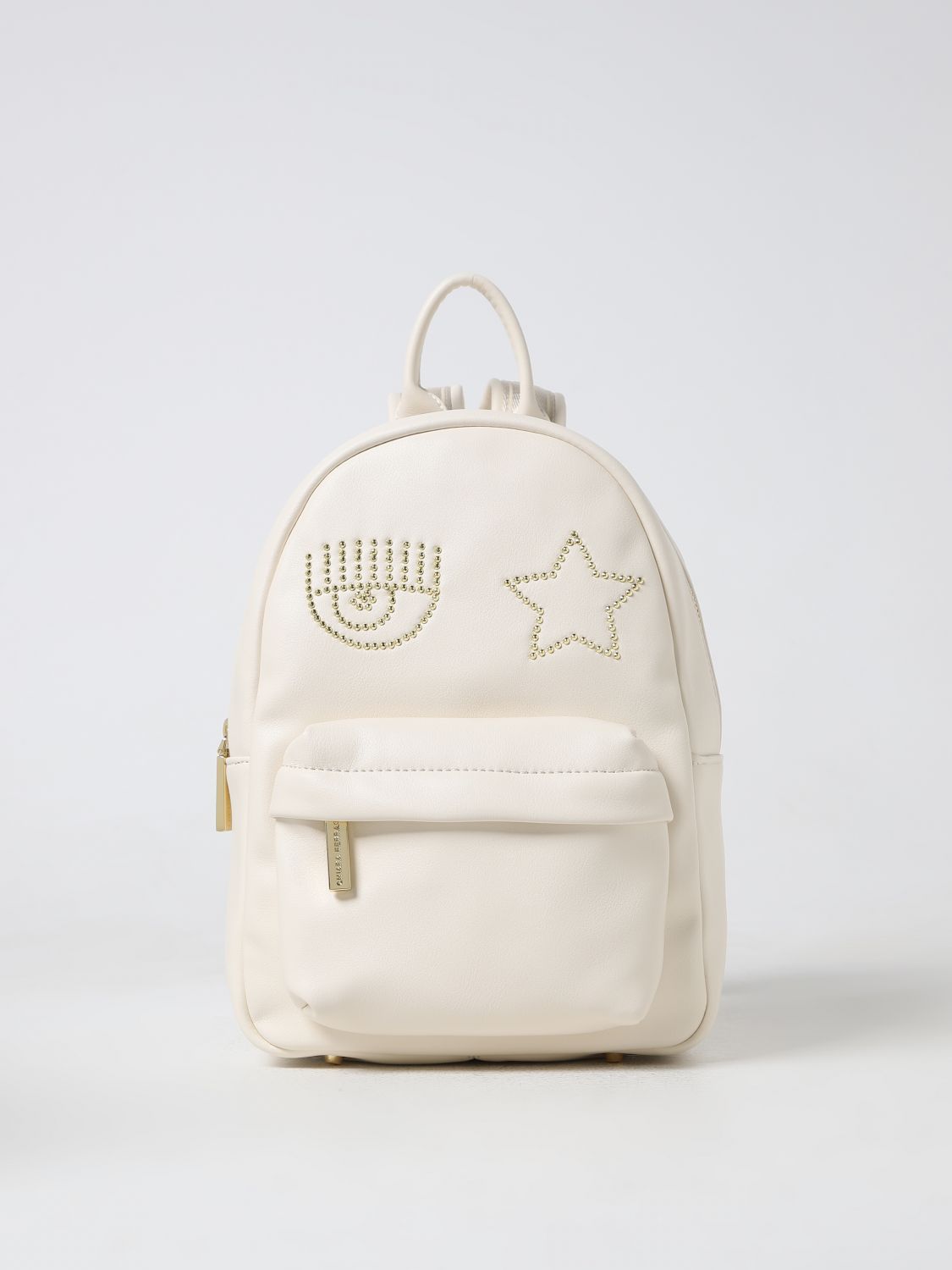 CHIARA FERRAGNI Backpack CHIARA FERRAGNI Woman colour White