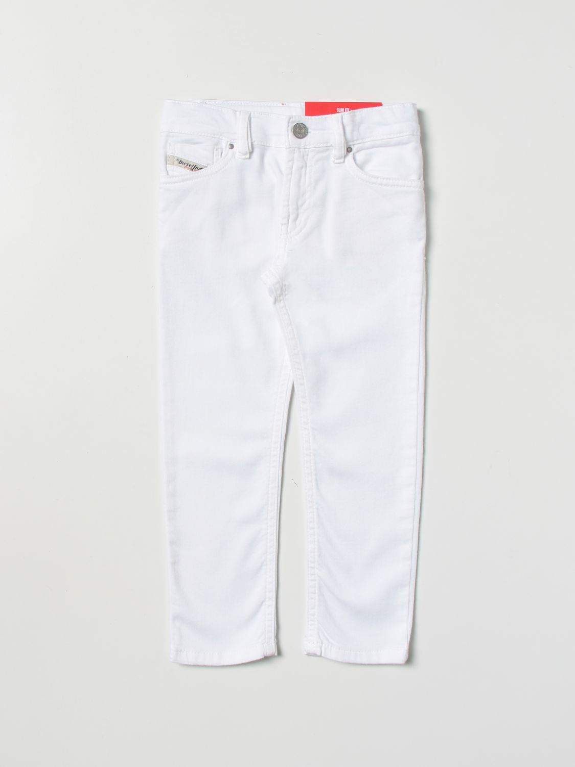 Diesel Trousers DIESEL Kids colour White