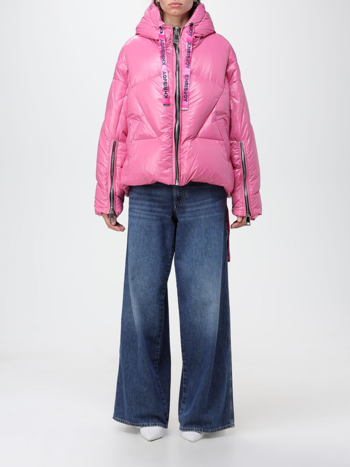 Khrisjoy Jacket KHRISJOY Woman colour Pink