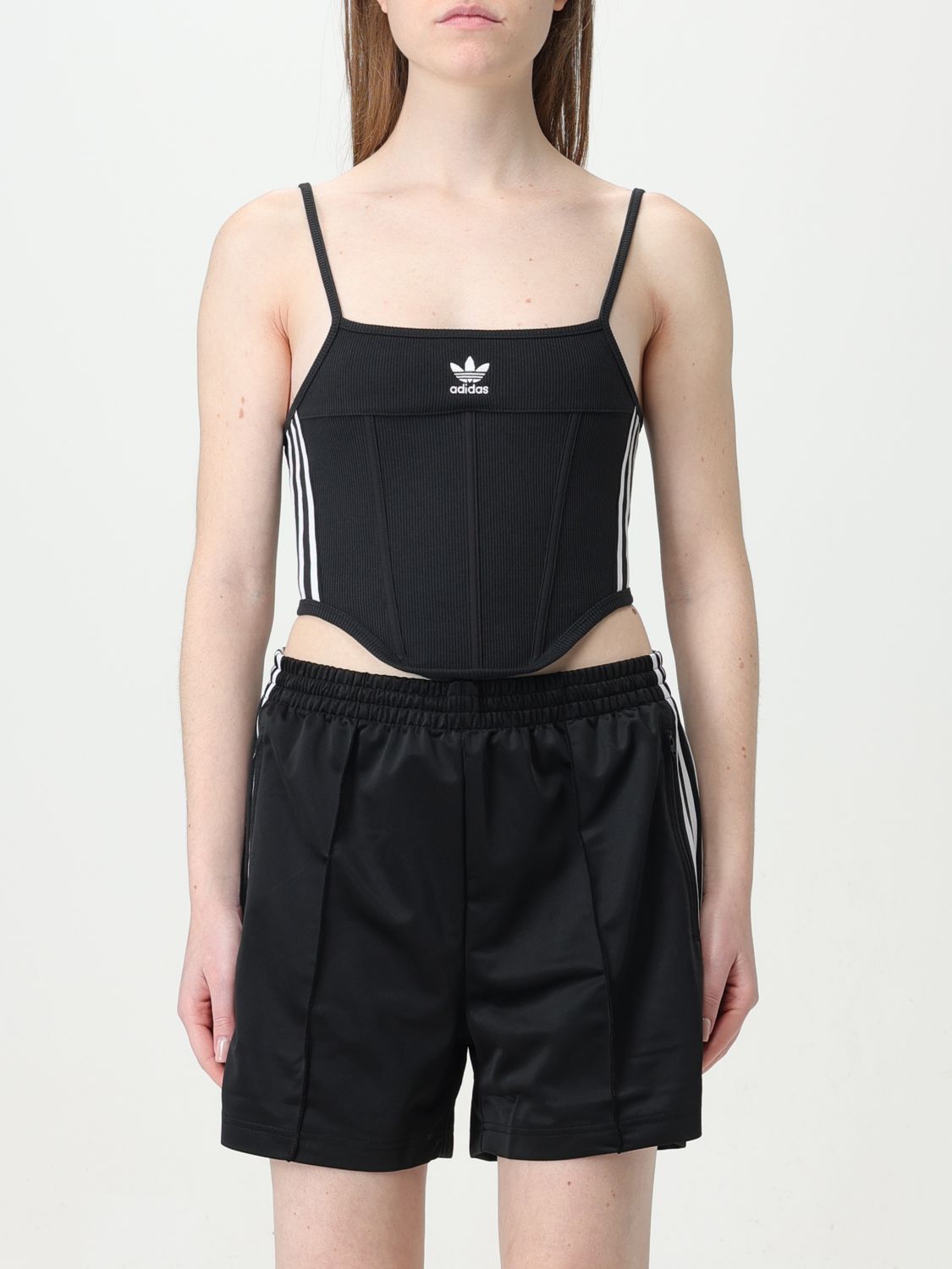 Adidas Originals Top ADIDAS ORIGINALS Woman colour Black