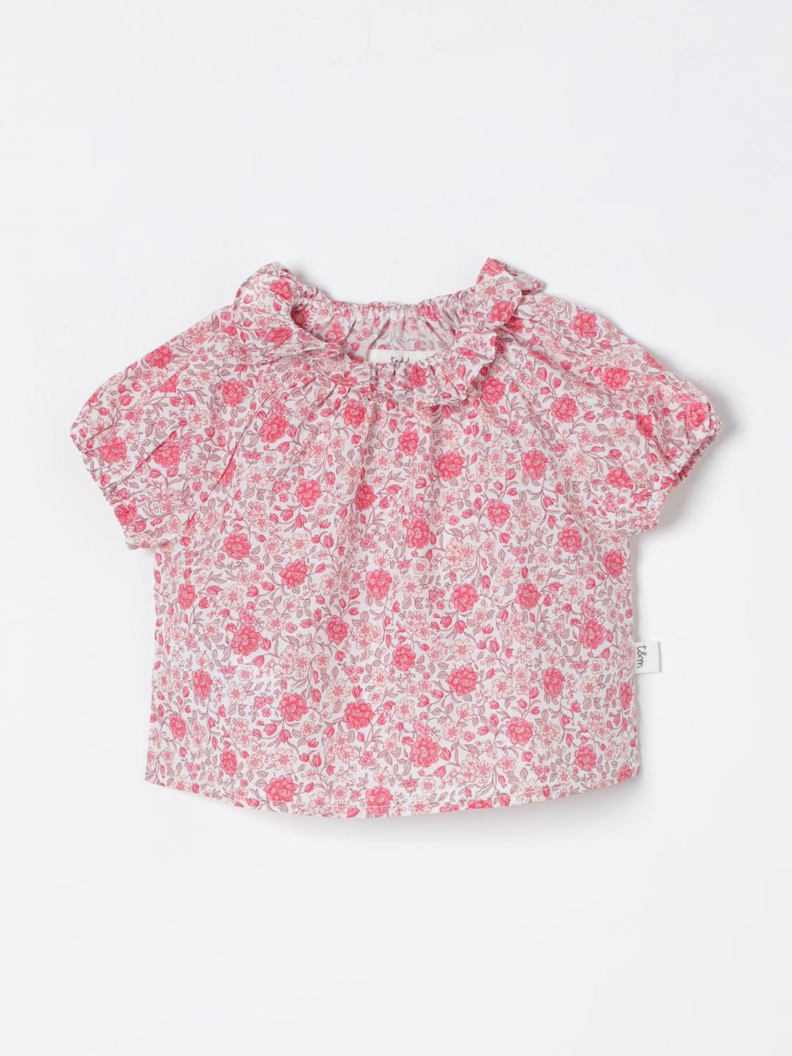 Teddy & Minou Shirt TEDDY & MINOU Kids color Red