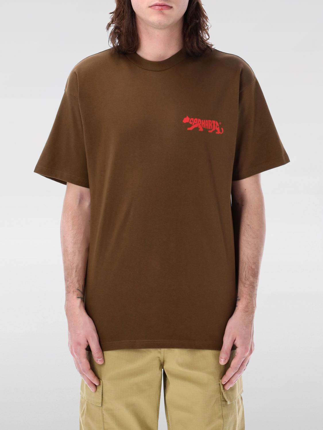 Carhartt WIP T-Shirt CARHARTT WIP Men color Brown