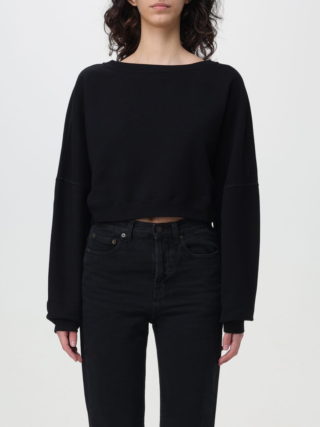 Saint Laurent Sweatshirt SAINT LAURENT Woman colour Black