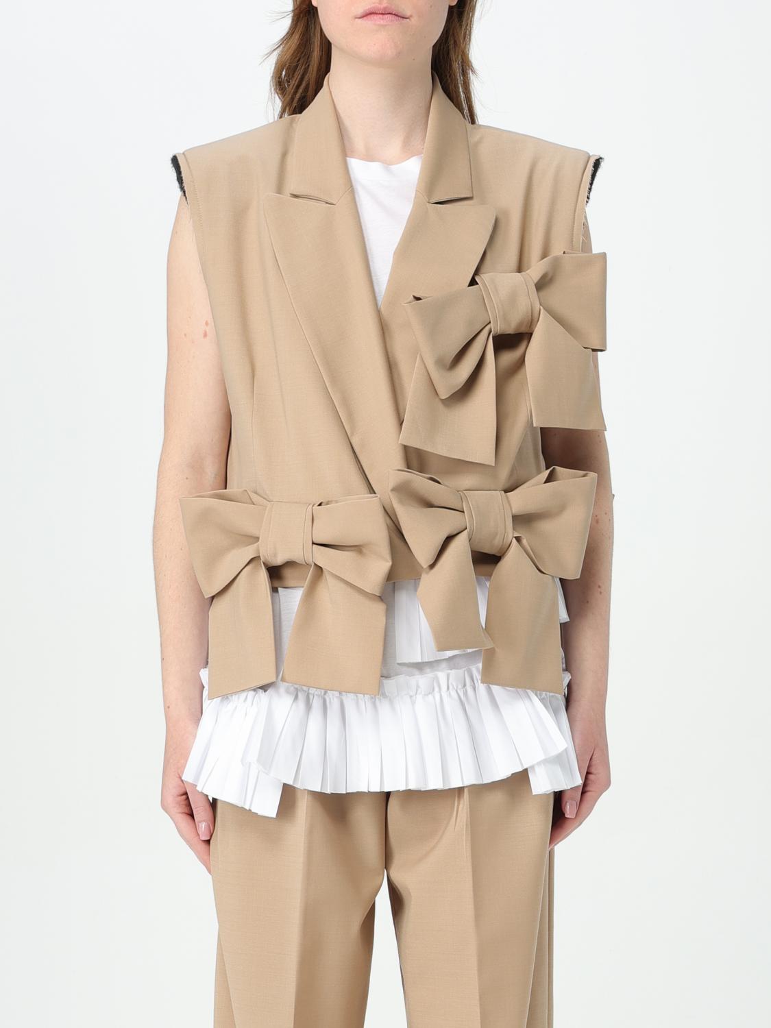 Meimeij Blazer MEIMEIJ Woman color Beige