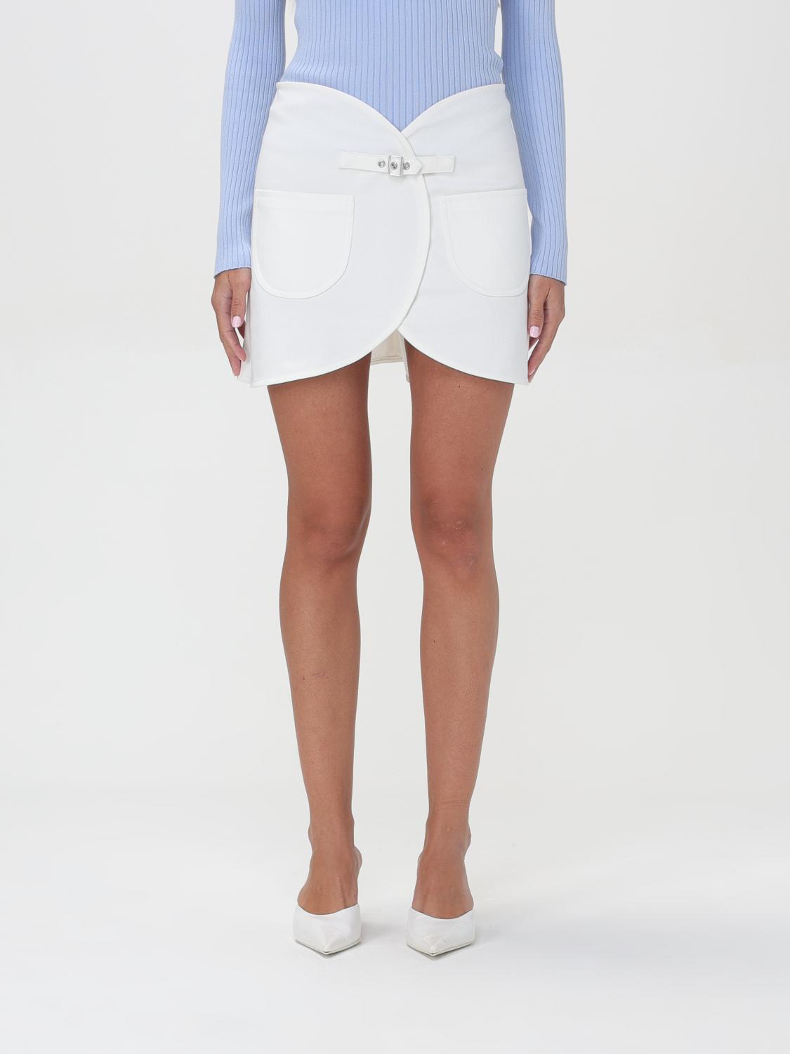 Courrèges Skirt COURRÈGES Woman color White