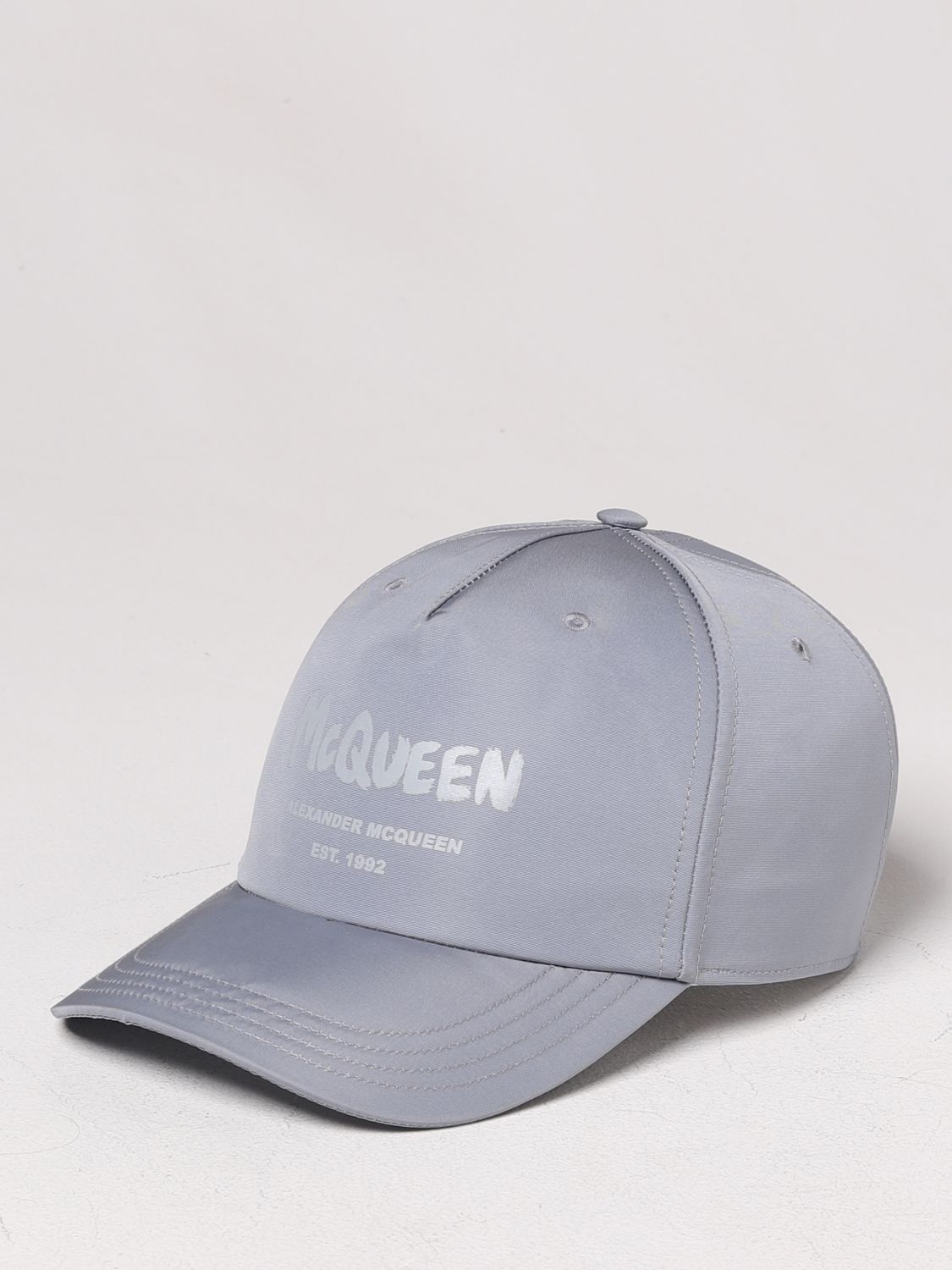 Alexander McQueen Hat ALEXANDER MCQUEEN Men colour Grey