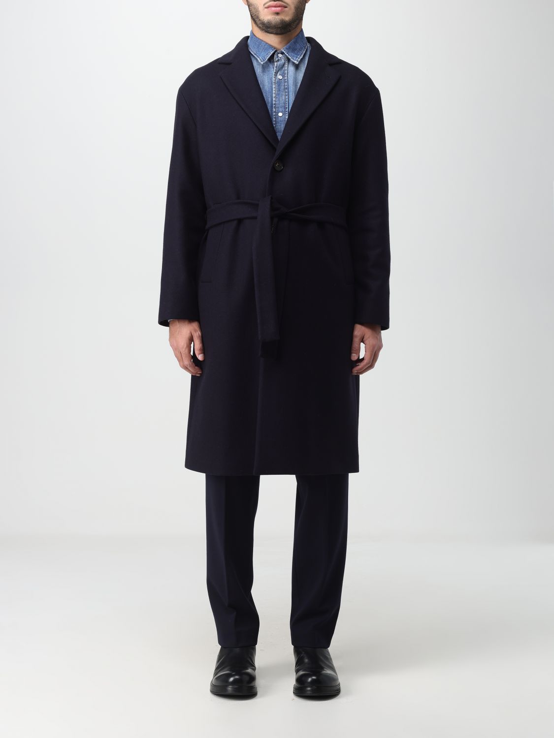 Hevo Coat HEVO Men colour Navy