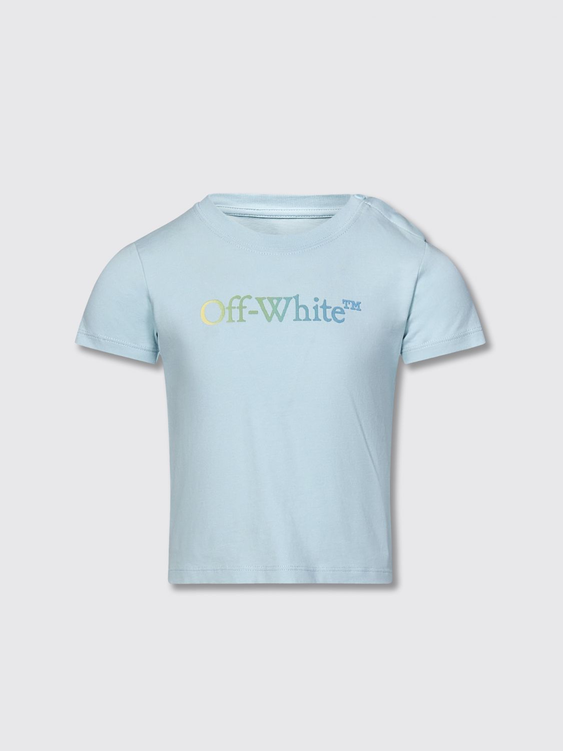  T-Shirt OFF WHITE KIDS Kids color Blue