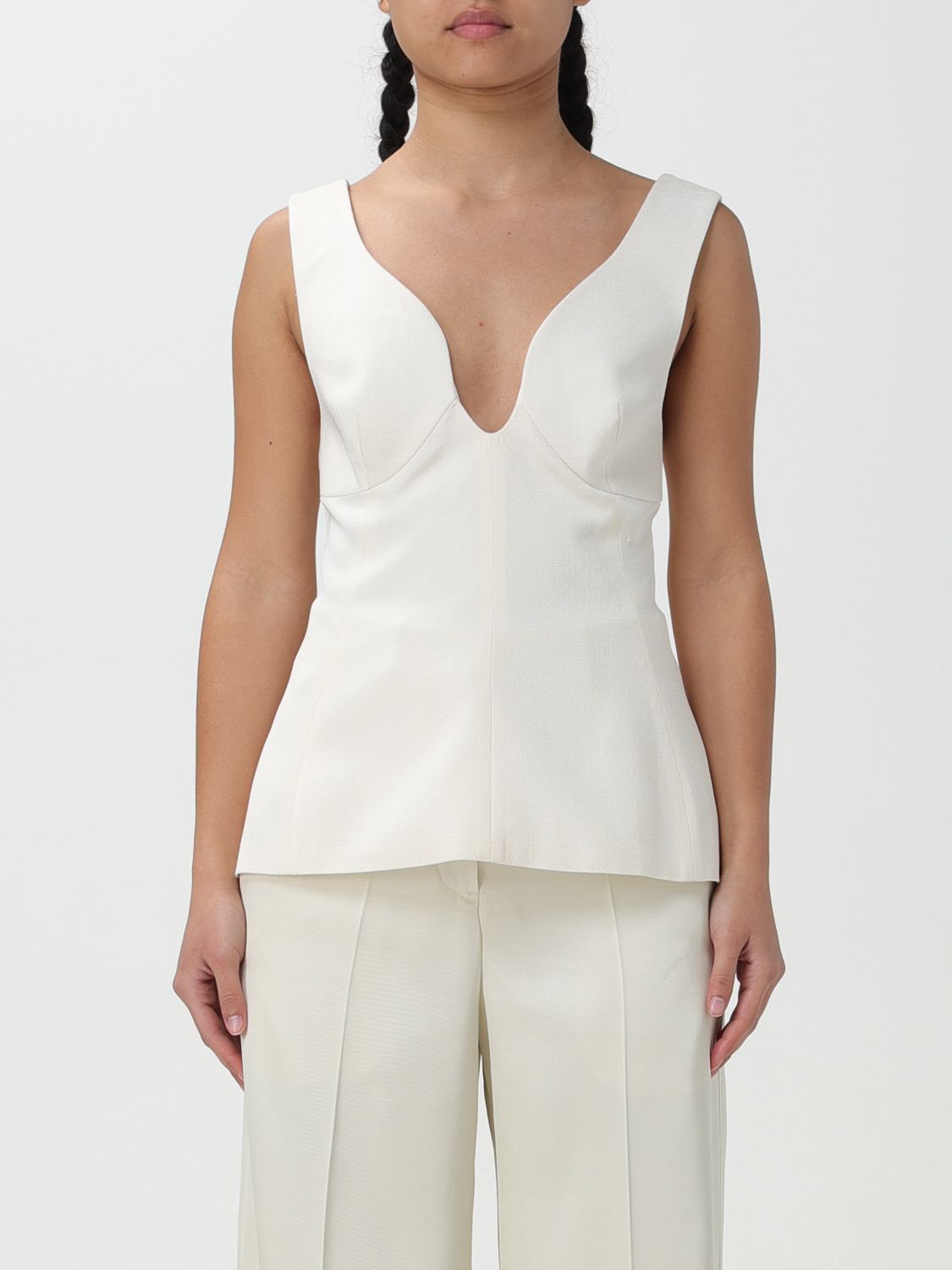 Jil Sander Top JIL SANDER Woman colour White