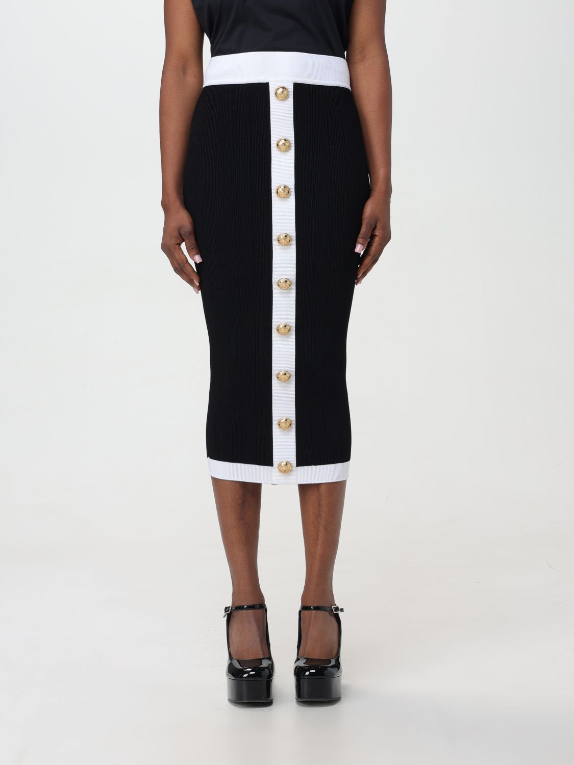 Balmain Skirt BALMAIN Woman colour Black