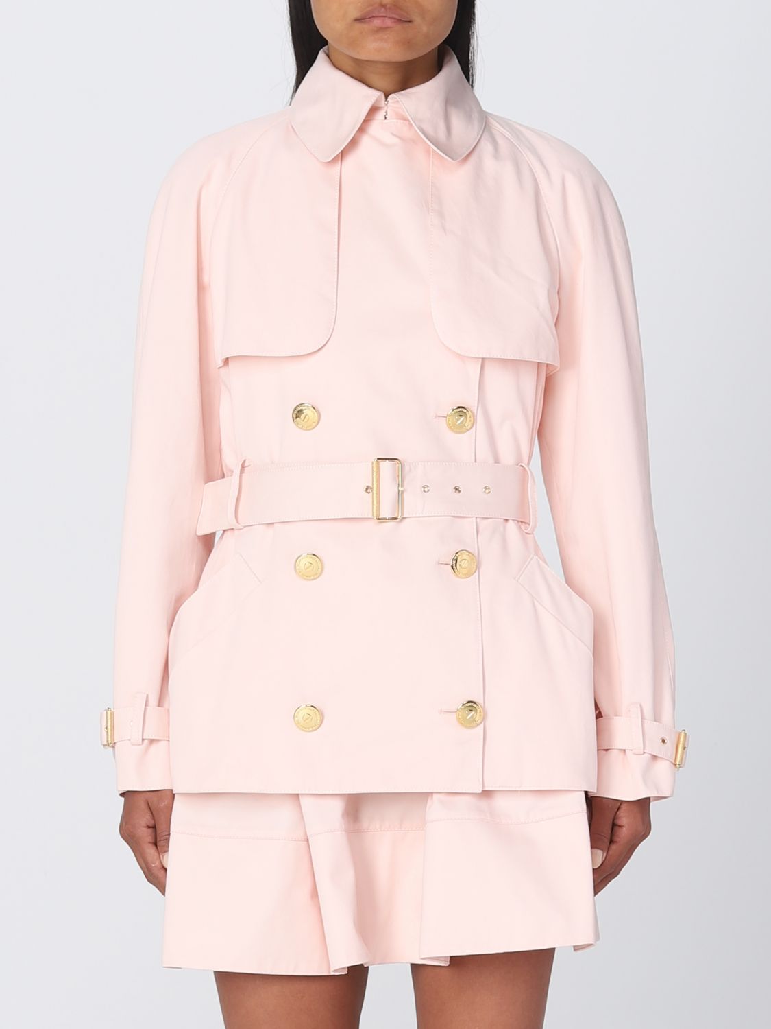 Elisabetta Franchi Jacket ELISABETTA FRANCHI Woman colour Pink