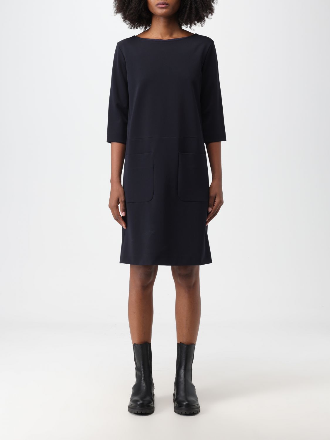 Max Mara Leisure Dress MAX MARA LEISURE Woman colour Navy