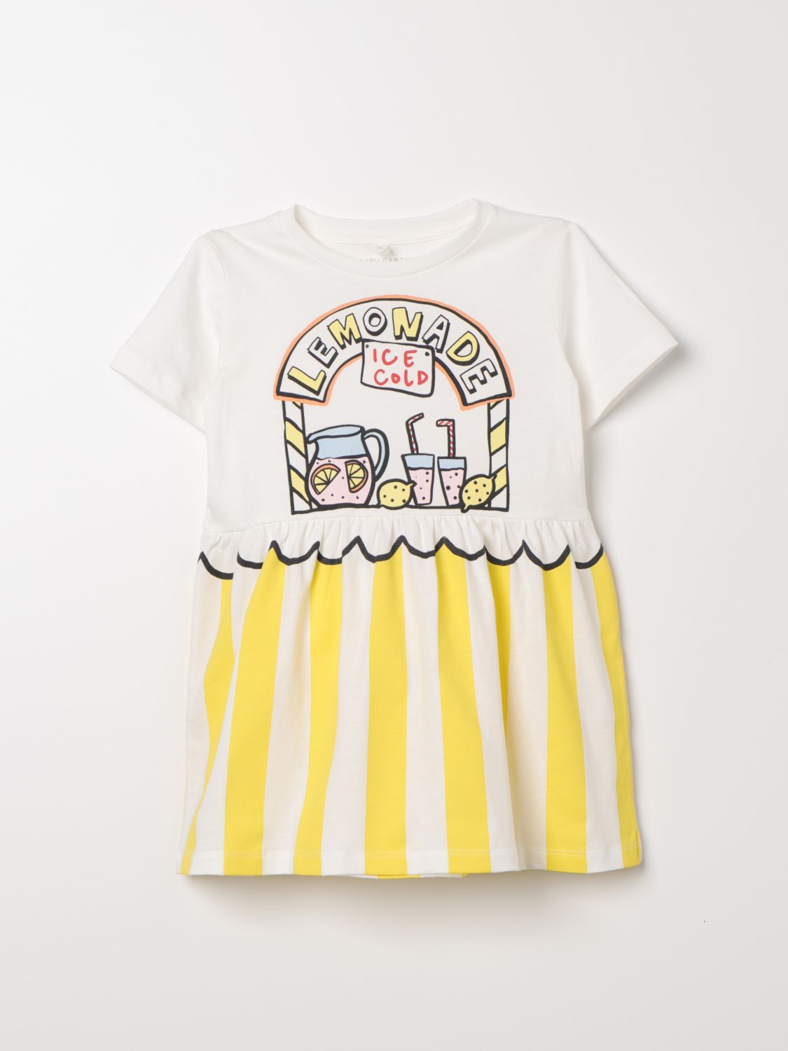 Stella McCartney Kids Dress STELLA MCCARTNEY KIDS Kids colour Yellow Cream