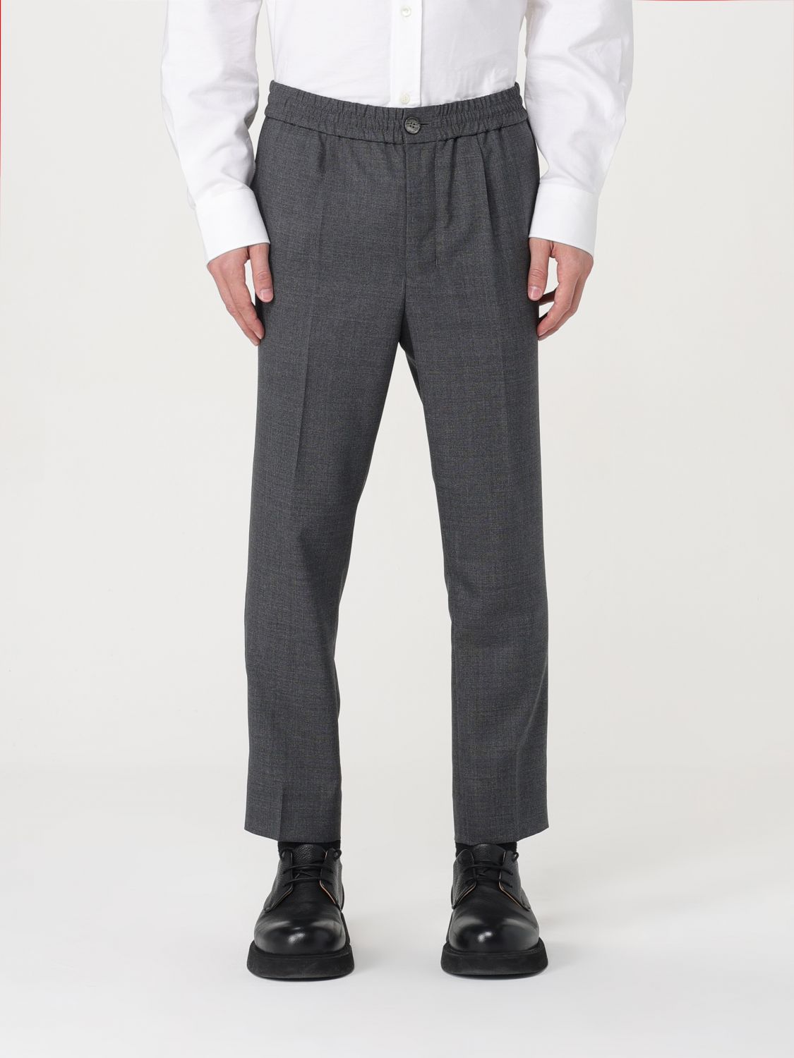 Ami Paris Trousers AMI PARIS Men colour Grey