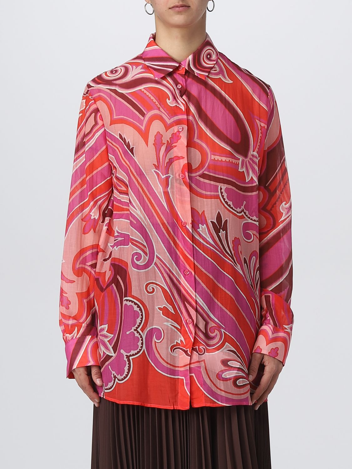 Etro Shirt ETRO Woman colour Pink