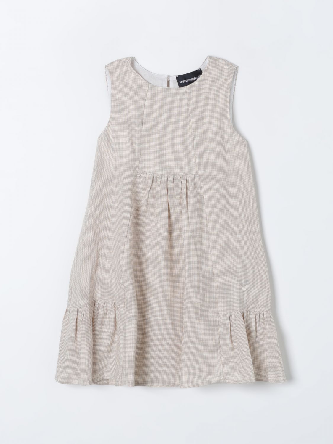 Emporio Armani Kids Dress EMPORIO ARMANI KIDS Kids colour Yellow Cream