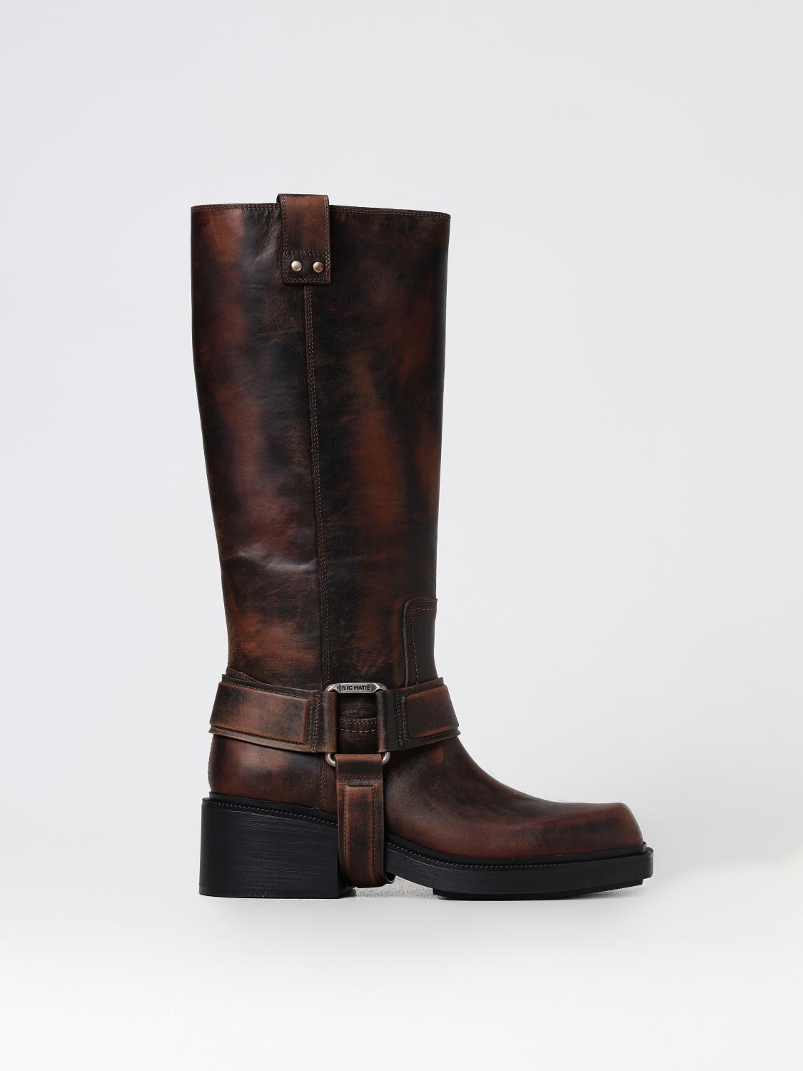 Vic Matié Boots VIC MATIÉ Woman color Brown