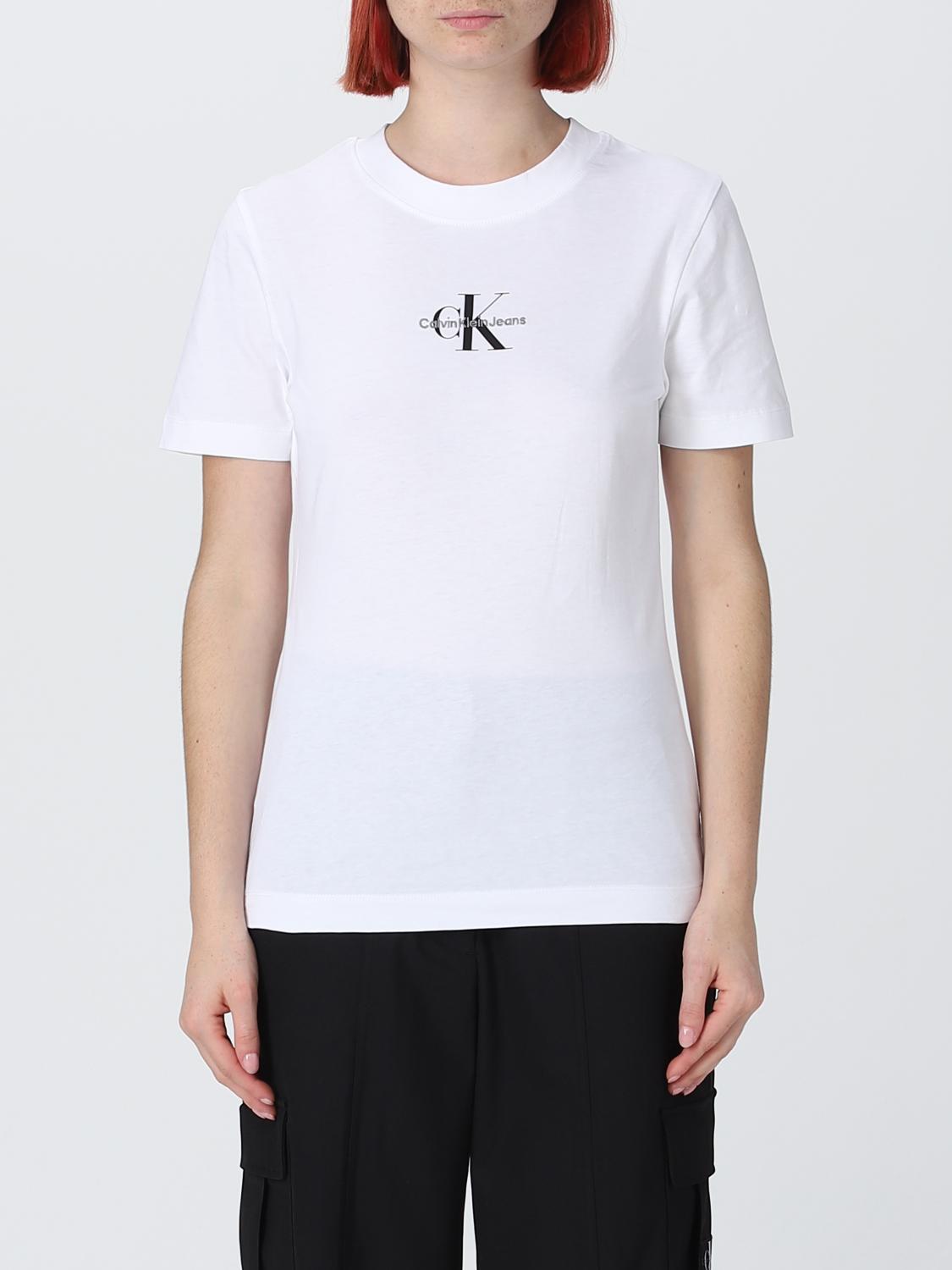 Ck Jeans T-Shirt CK JEANS Woman colour White