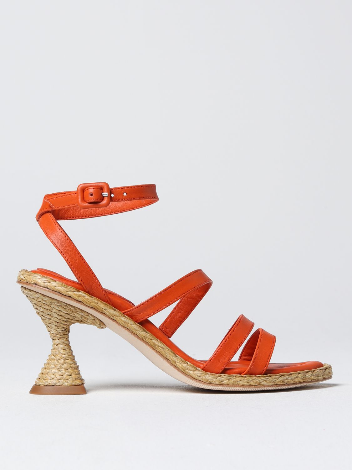 Paloma Barcelò Heeled Sandals PALOMA BARCELÒ Woman colour Orange