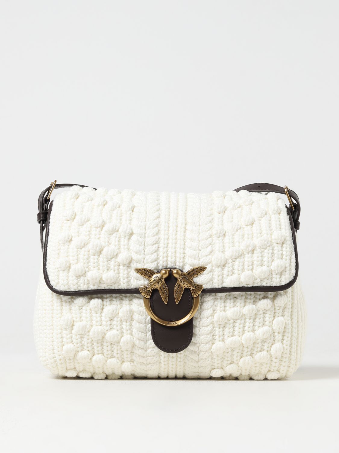 Pinko Crossbody Bags PINKO Woman colour White