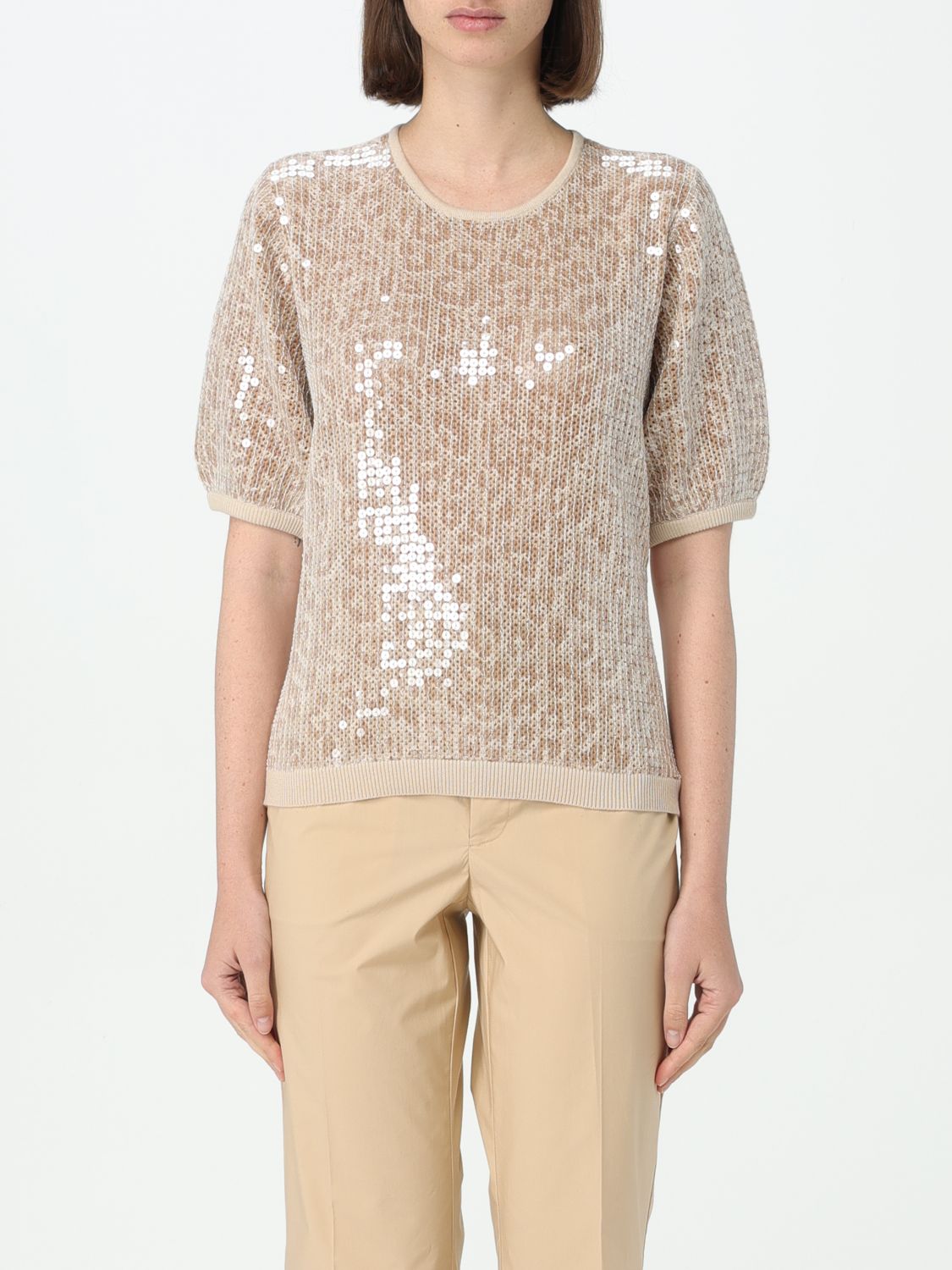 Twinset Sweater TWINSET Woman color Sand