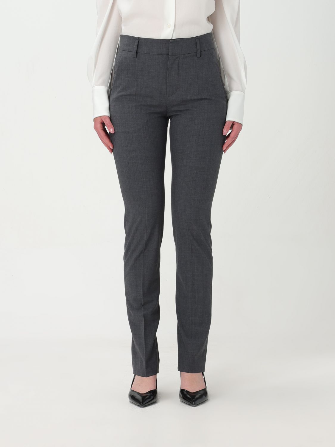 Brunello Cucinelli Trousers BRUNELLO CUCINELLI Woman colour Grey