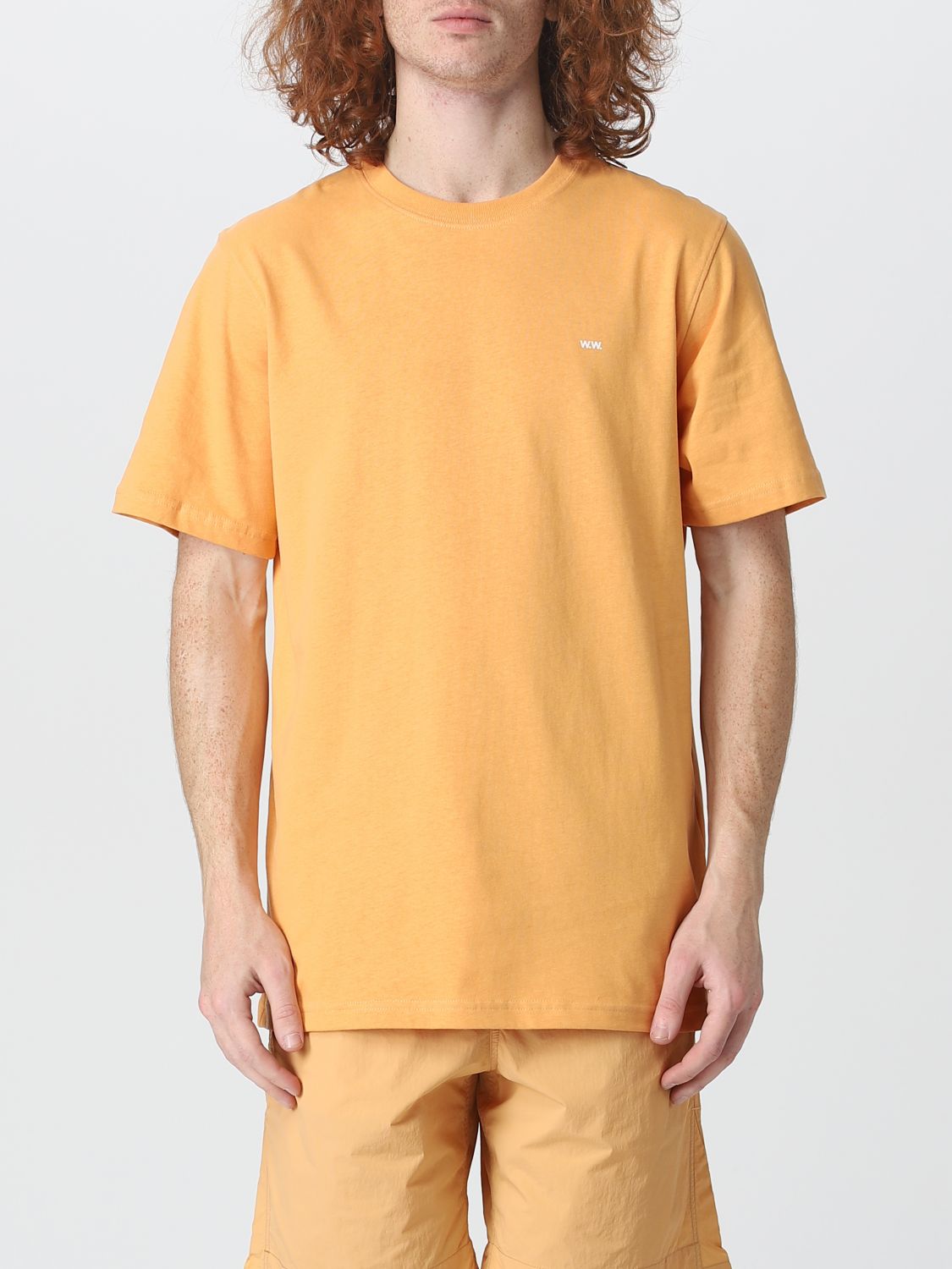 Wood Wood T-Shirt WOOD WOOD Men colour Orange