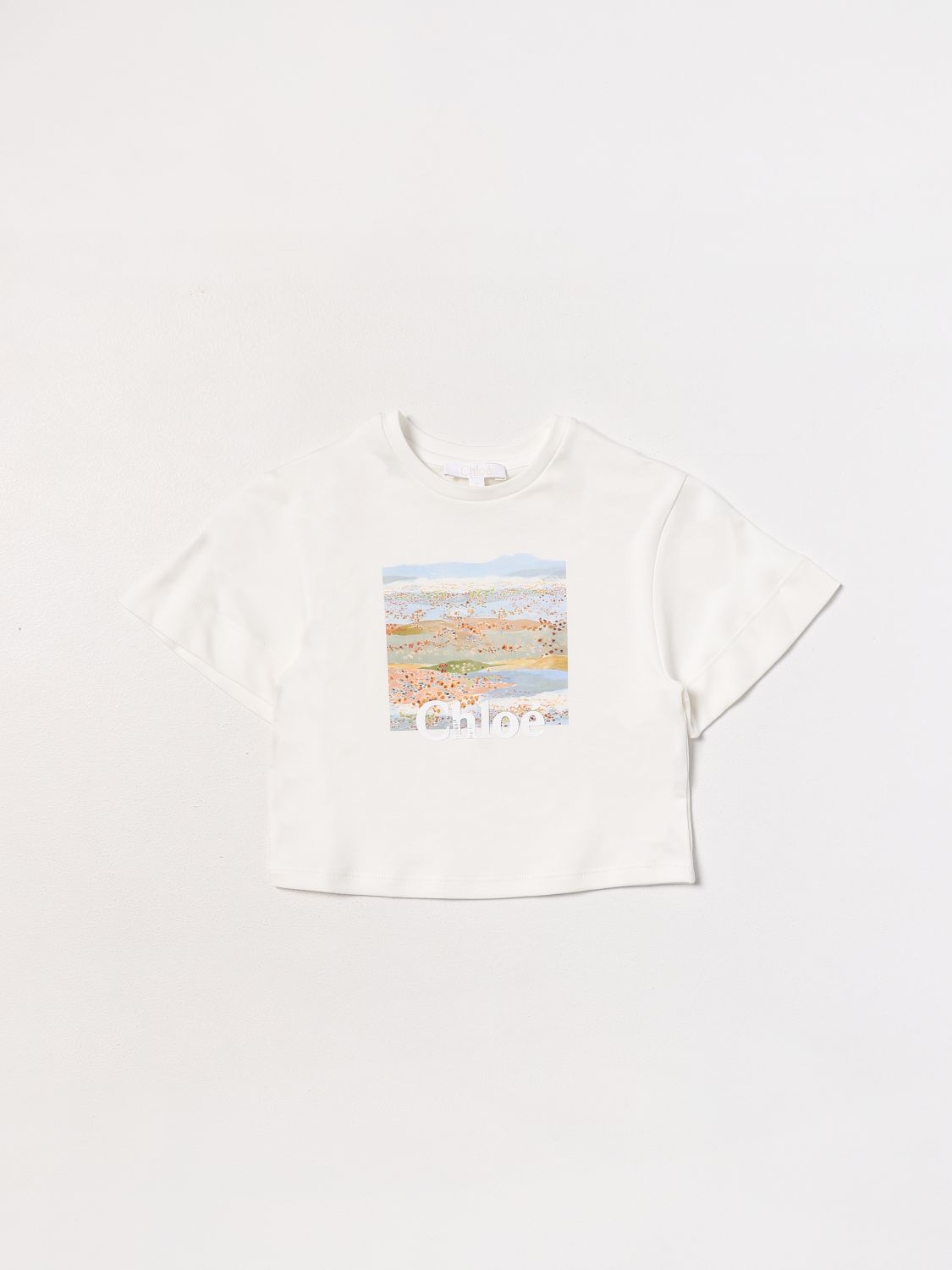 Chloé T-Shirt CHLOÉ Kids colour White