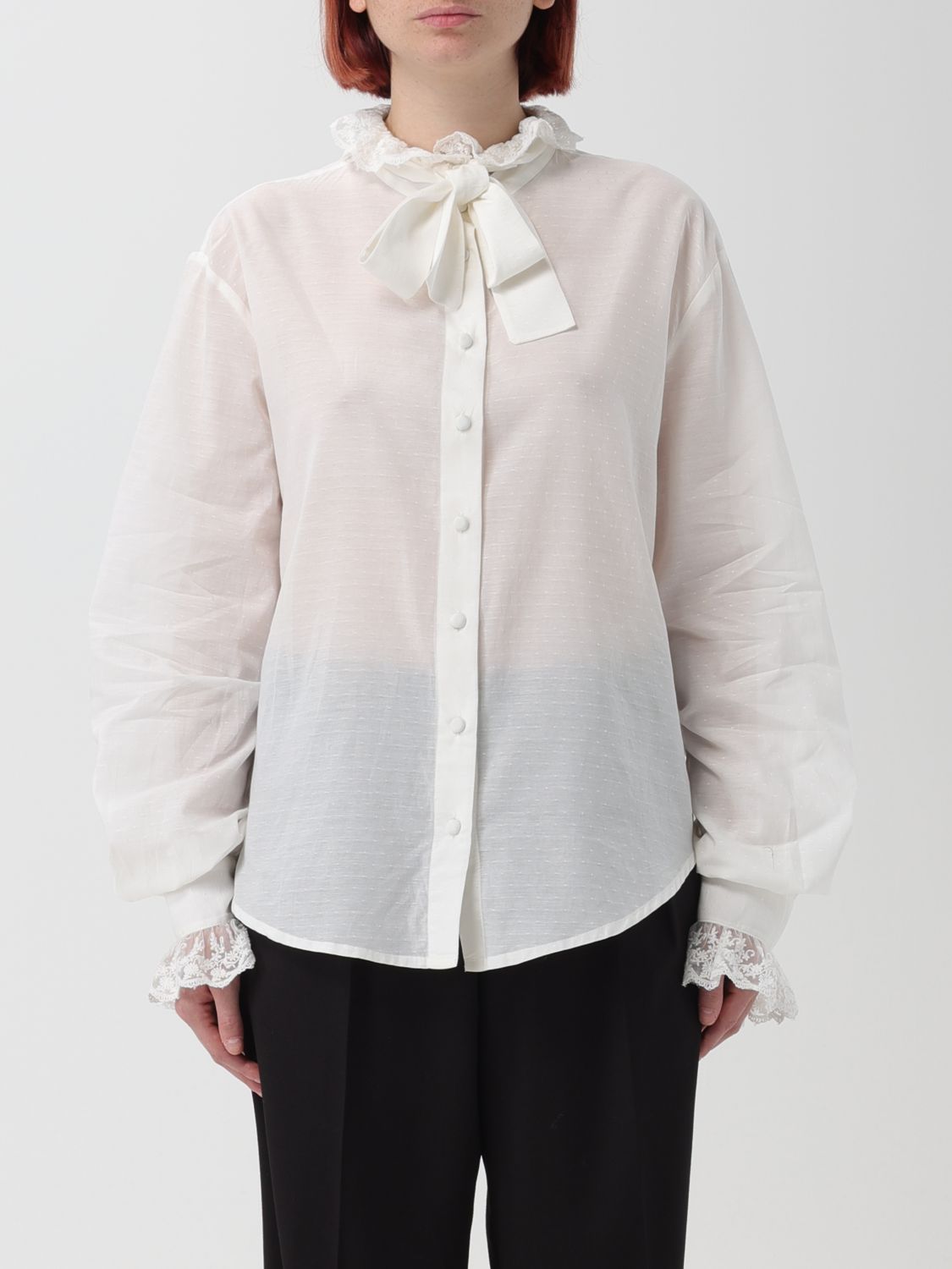 Philosophy Di Lorenzo Serafini Shirt PHILOSOPHY DI LORENZO SERAFINI Woman colour Ivory