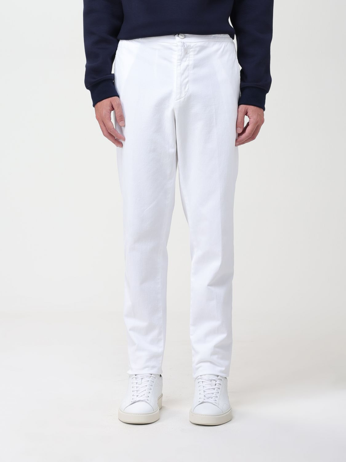 Kiton Trousers KITON Men colour White