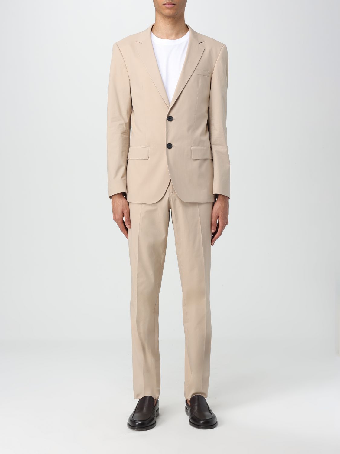 Hugo Suit HUGO Men colour Beige