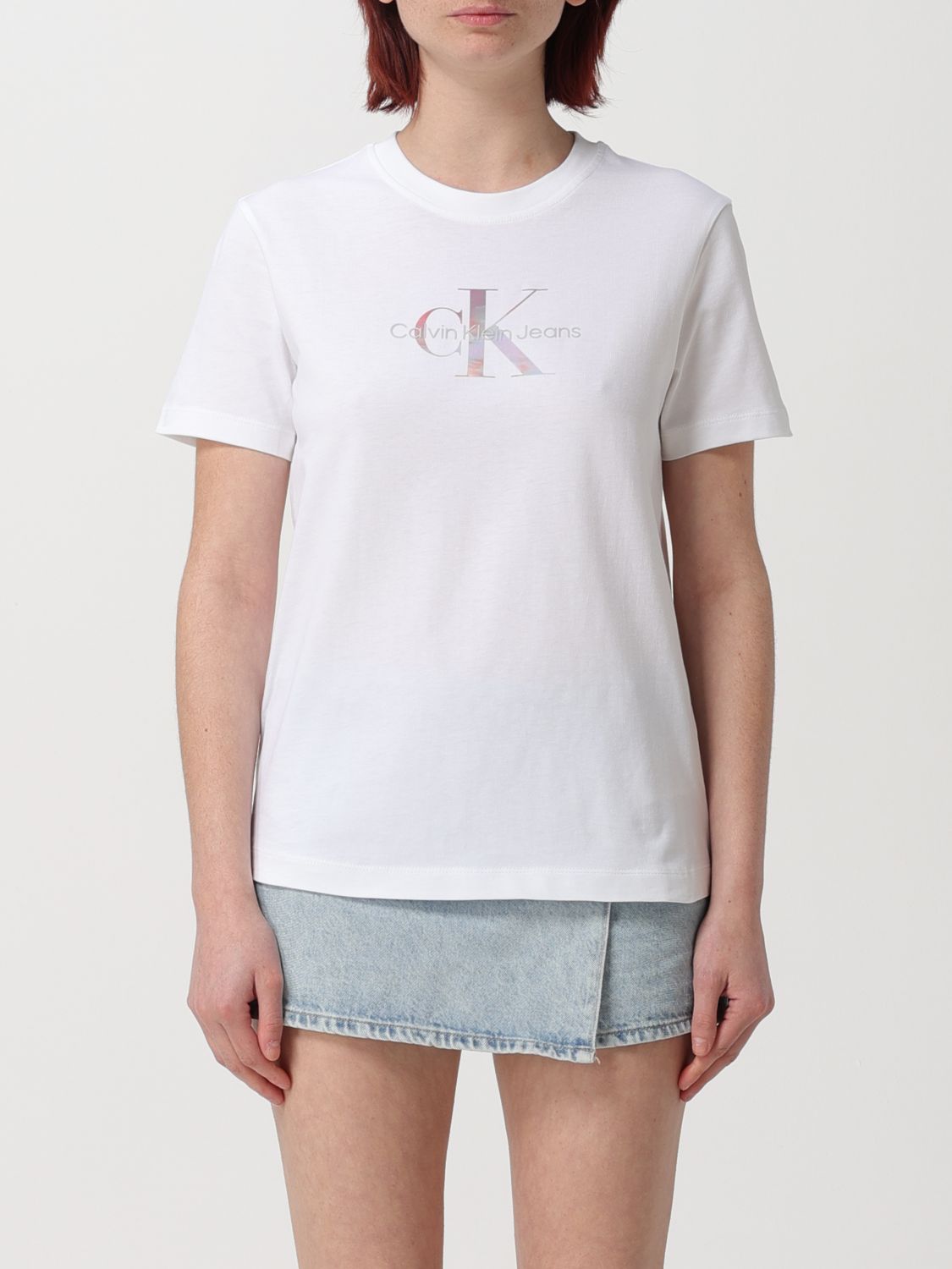 Ck Jeans T-Shirt CK JEANS Woman colour White