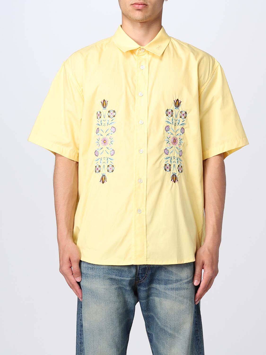 Drôle de Monsieur Shirt DROLE DE MONSIEUR Men colour Yellow