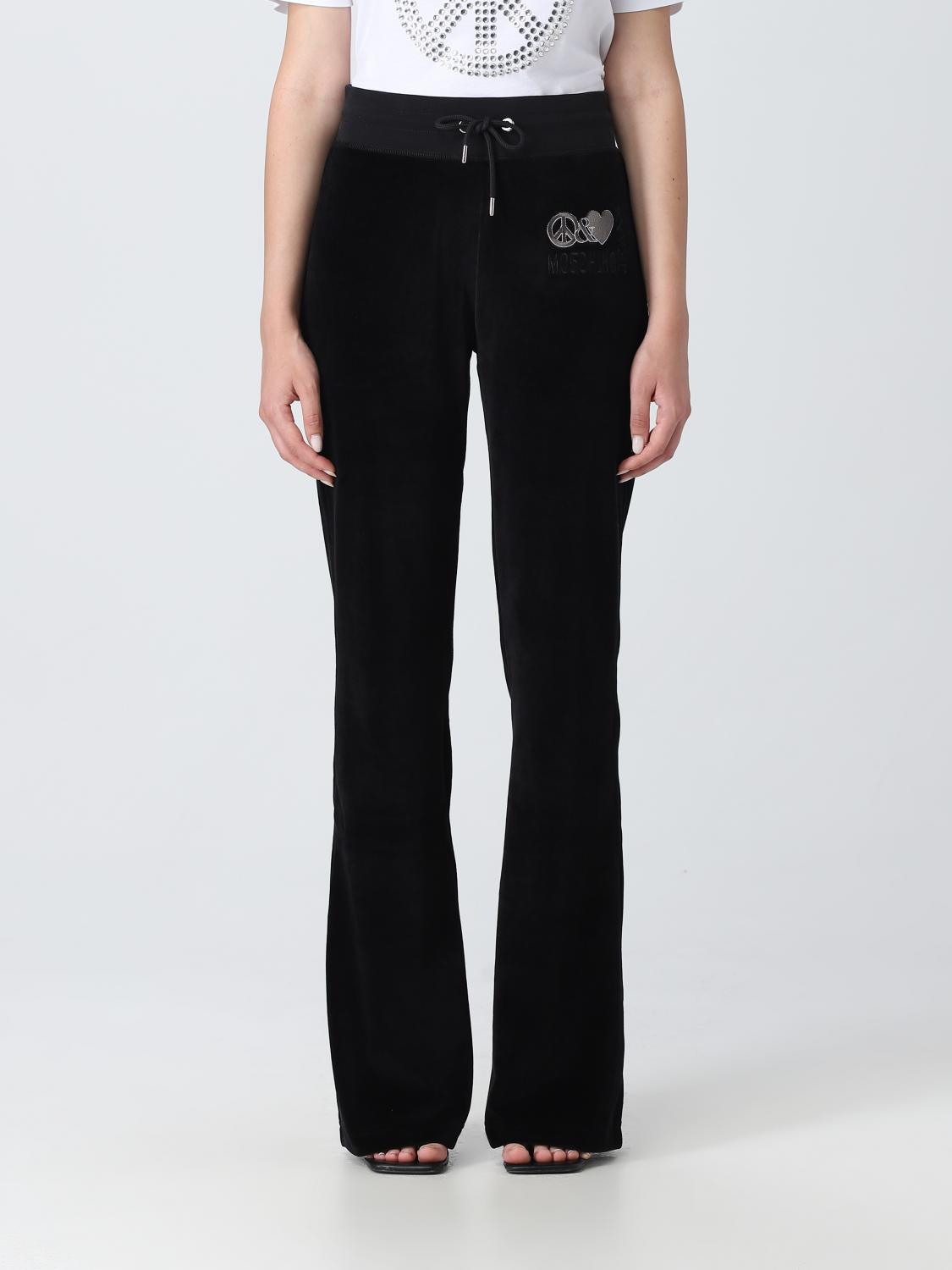 Moschino Jeans Trousers MOSCHINO JEANS Woman colour Black