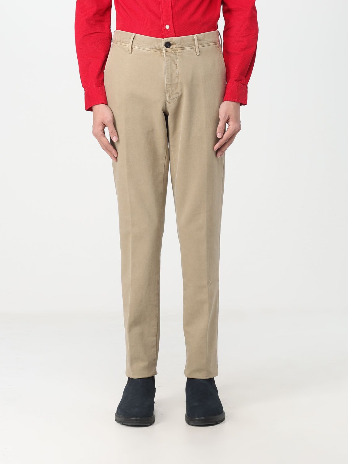 Incotex Trousers INCOTEX Men colour Beige