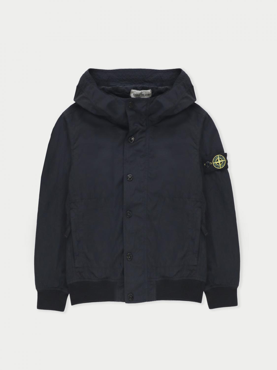 Stone Island Junior Jacket STONE ISLAND JUNIOR Kids color Black