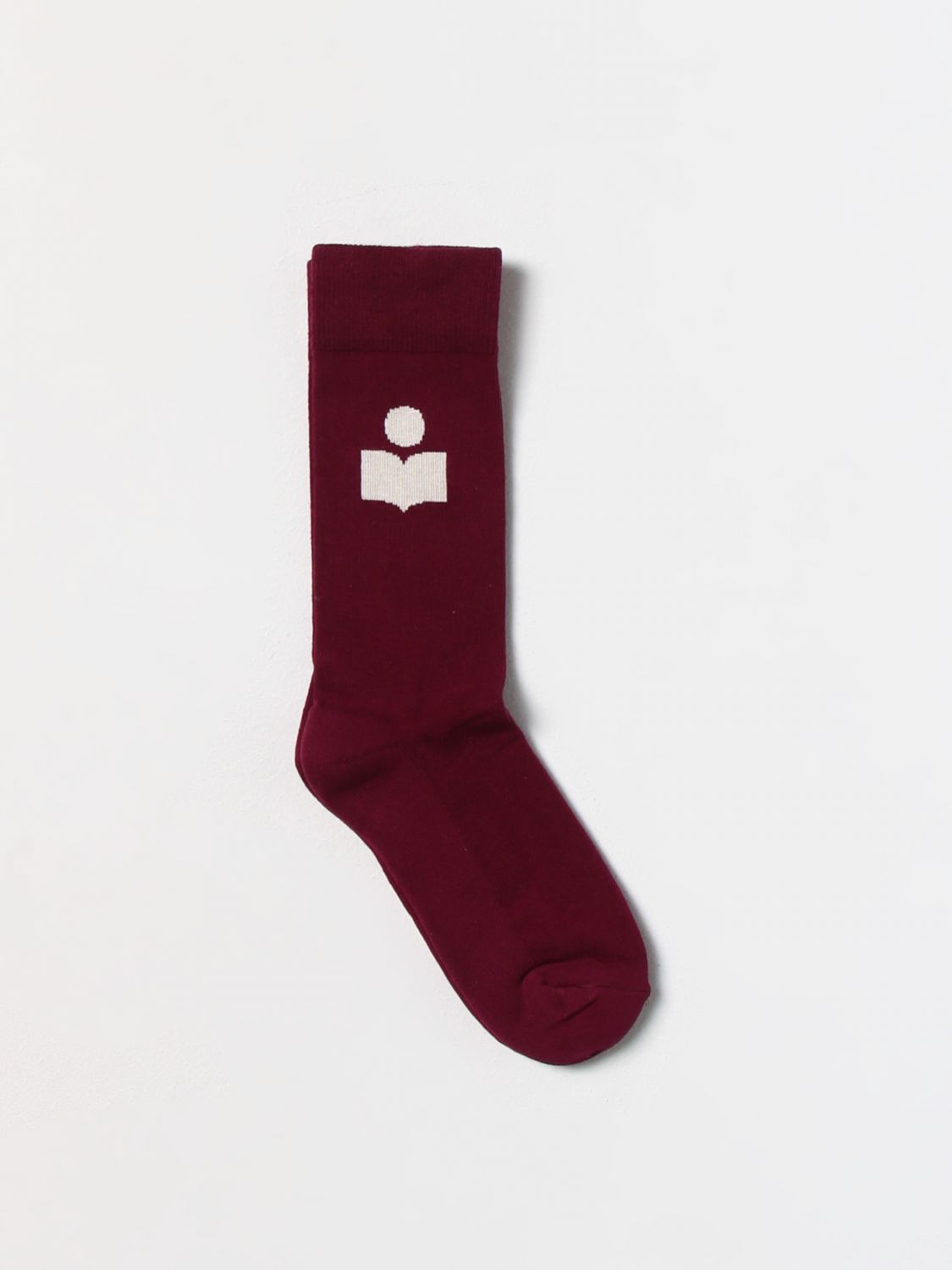 Isabel Marant Socks ISABEL MARANT Woman colour Burgundy