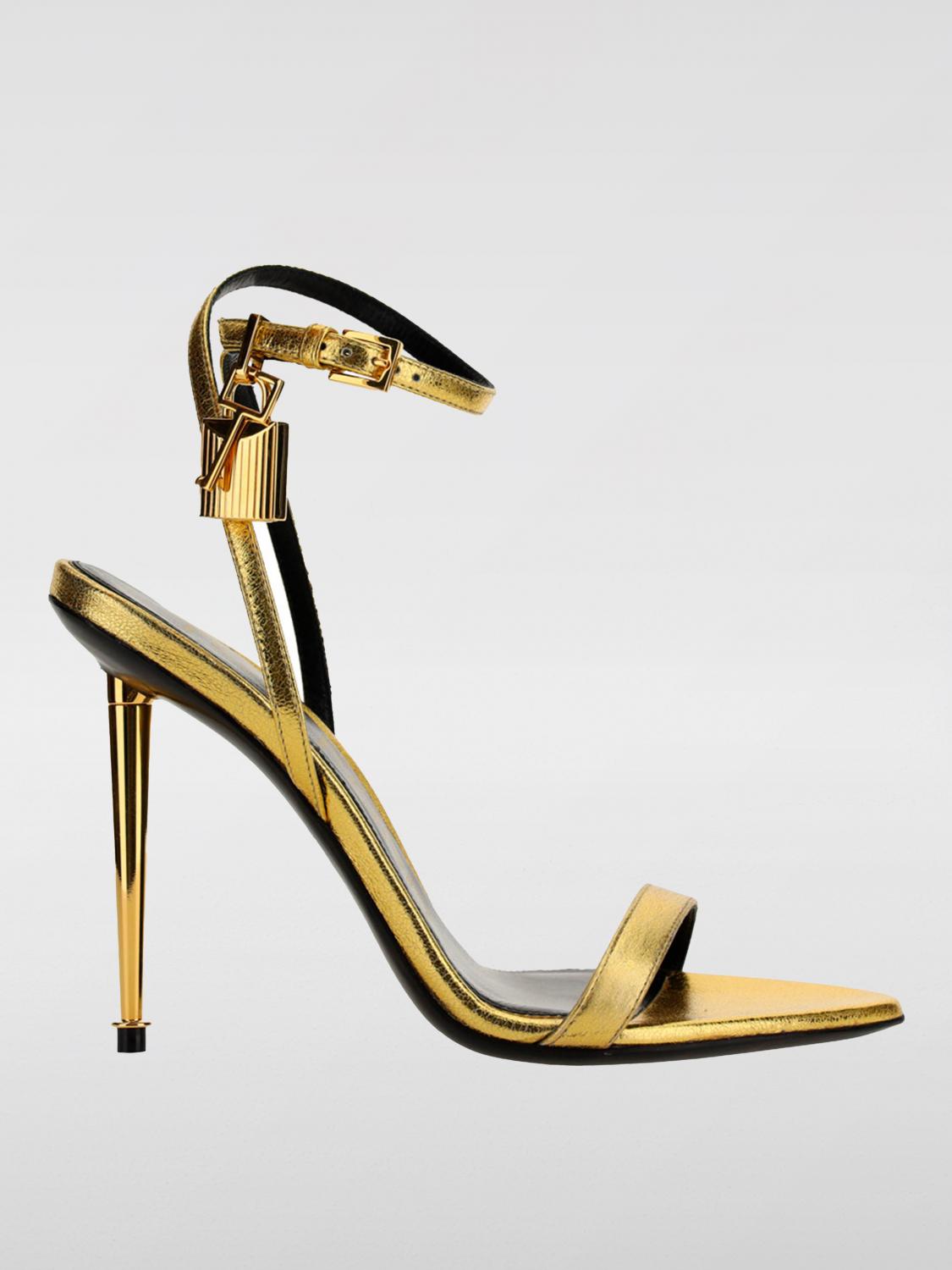 Tom Ford Heeled Sandals TOM FORD Woman color Gold