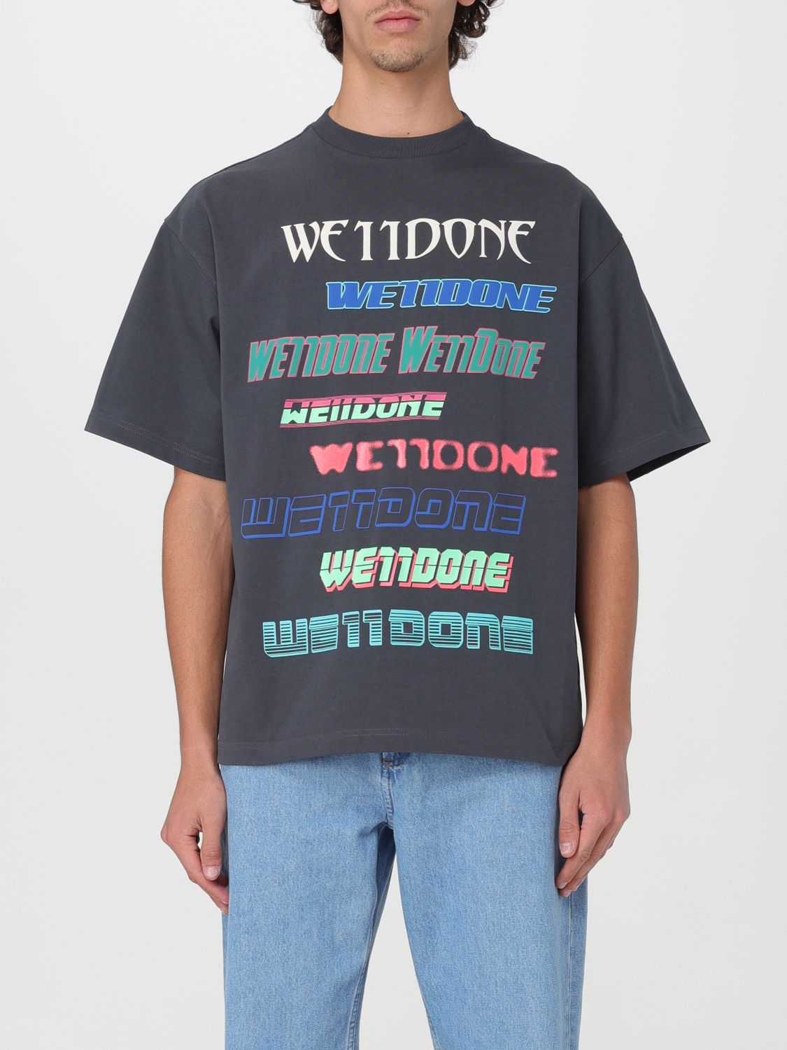 We11done T-Shirt WE11DONE Men color Grey