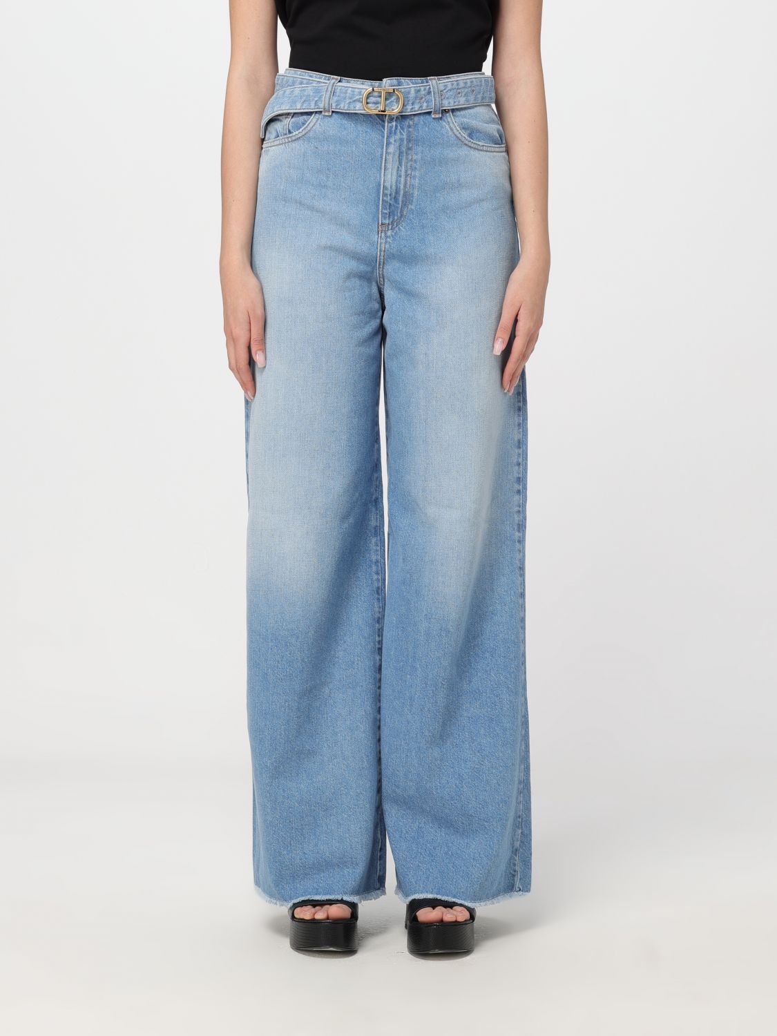 Twinset Jeans TWINSET Woman colour Denim