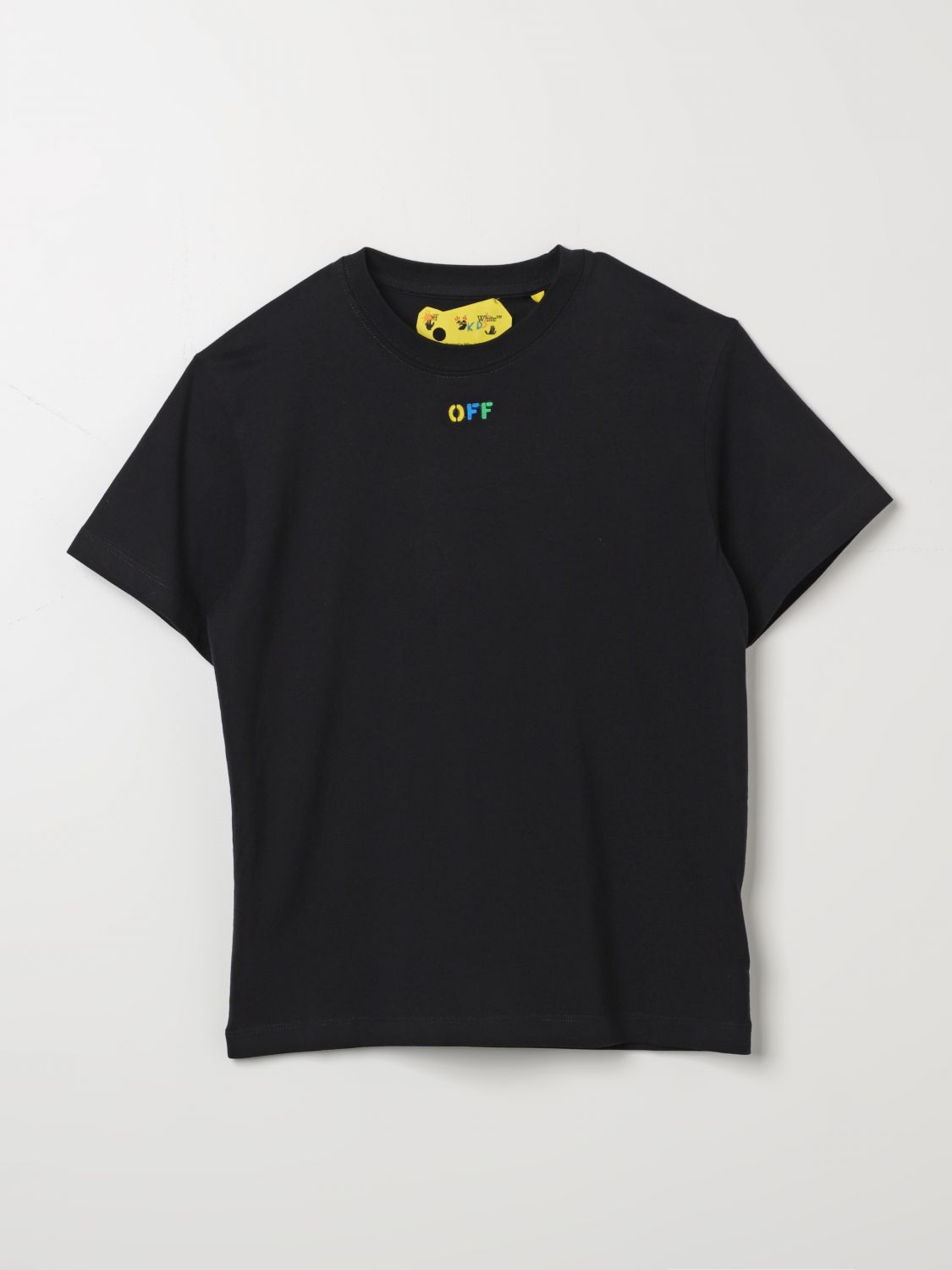 OFF-WHITE T-Shirt OFF-WHITE Kids colour Black