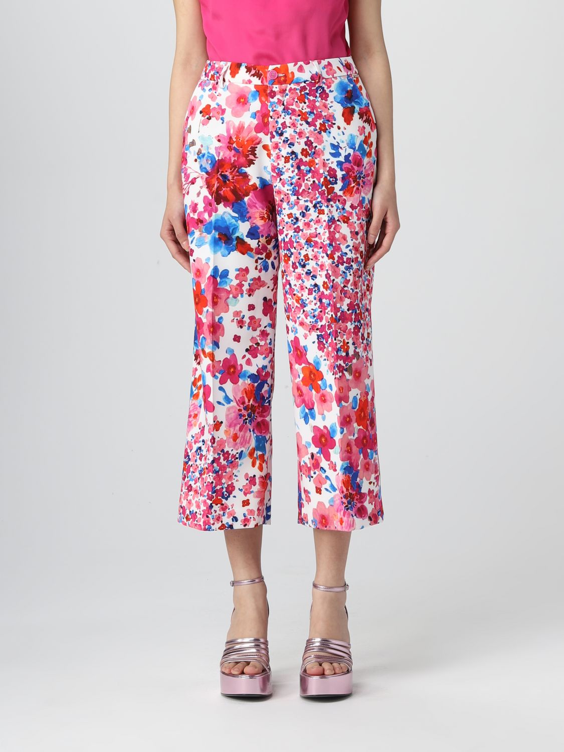 Liu Jo Trousers LIU JO Woman colour Multicolor