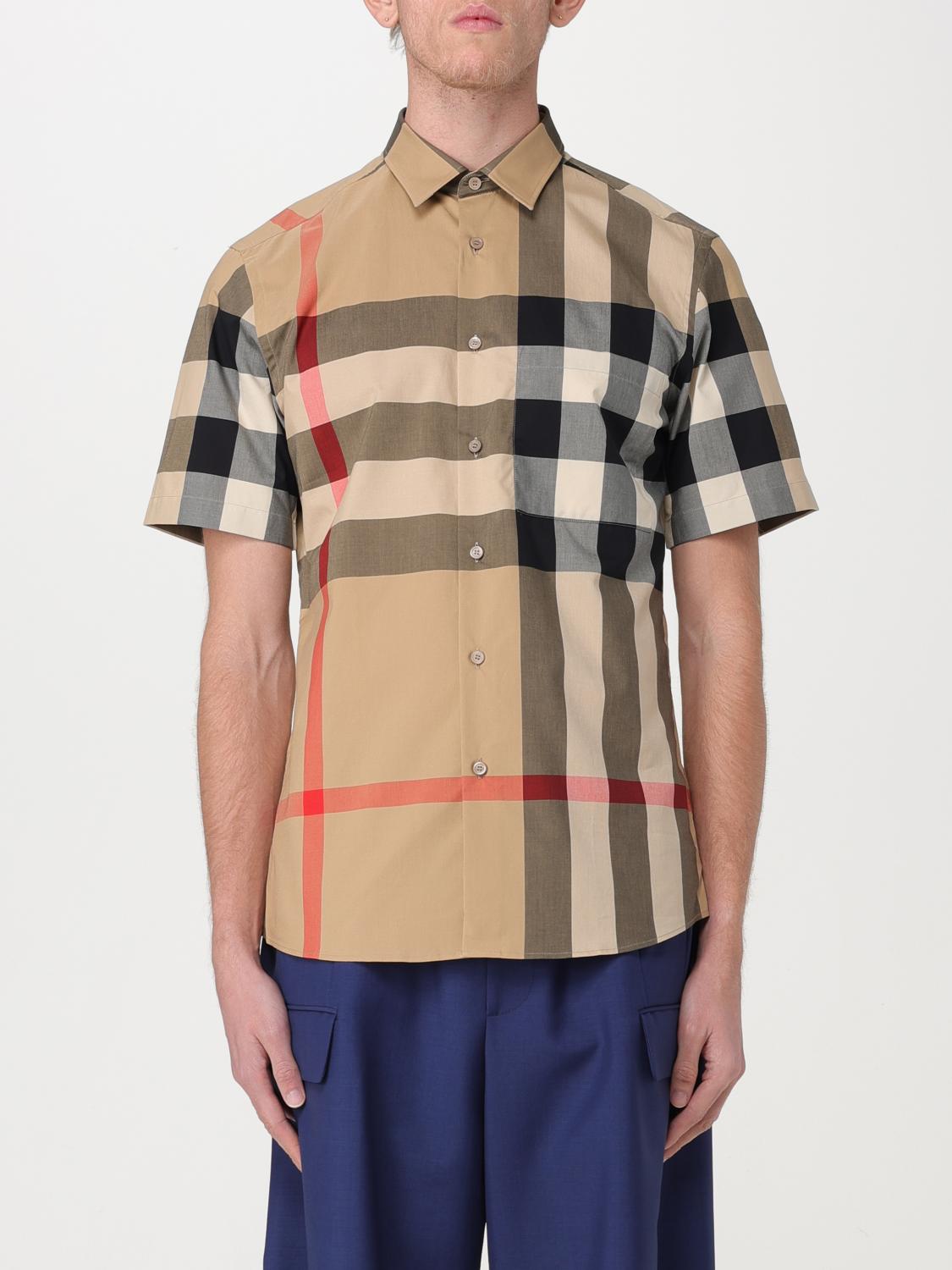 Burberry Shirt BURBERRY Men colour Beige